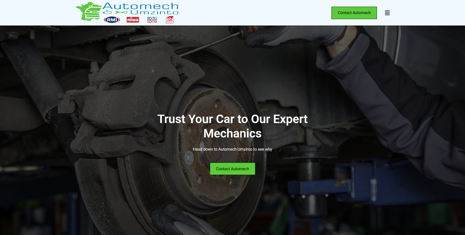Automech Umzinto website