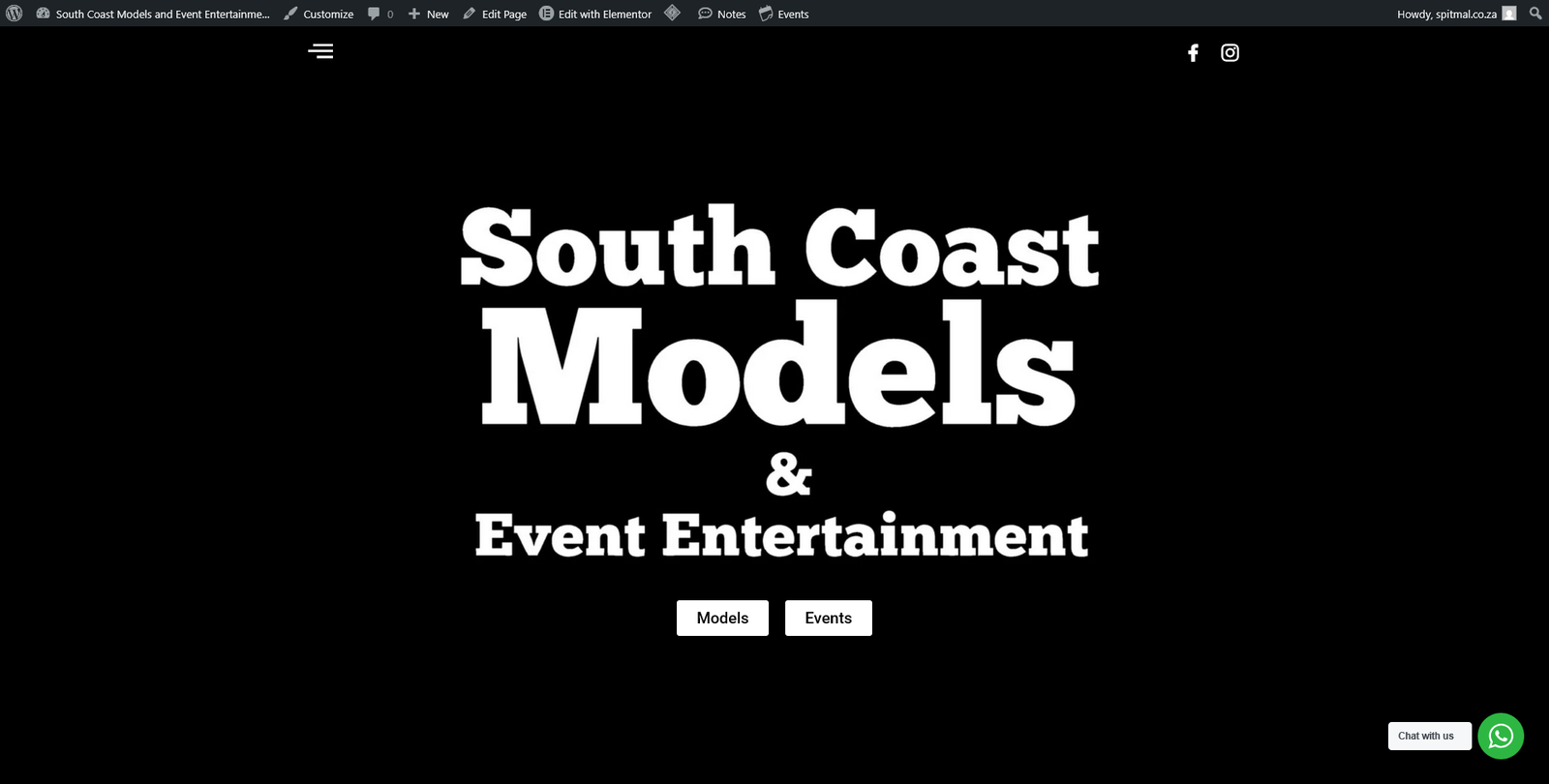 South Coast Models website